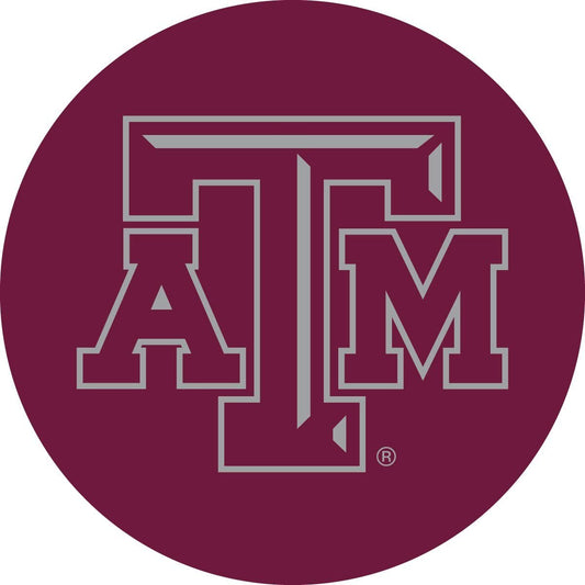 Texas A&M Aggies Decal 4" Round Vinyl Auto Home Window Glass University of