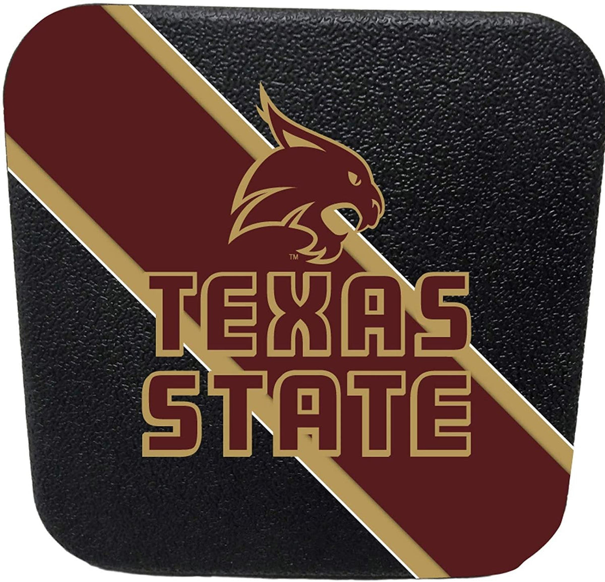 Texas State Bobcats Rubber Plastic Hitch Cover Plug Trailer Auto University