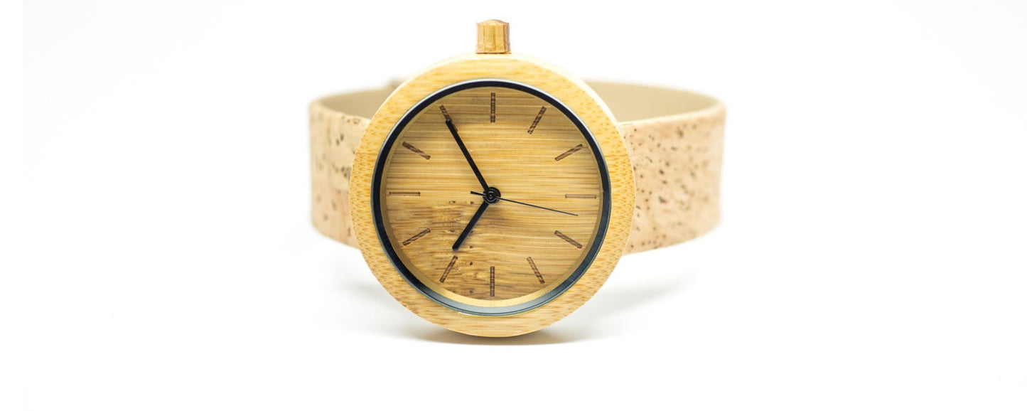 The Naturalist Watch - Blend of Bamboo and Portuguese Cork