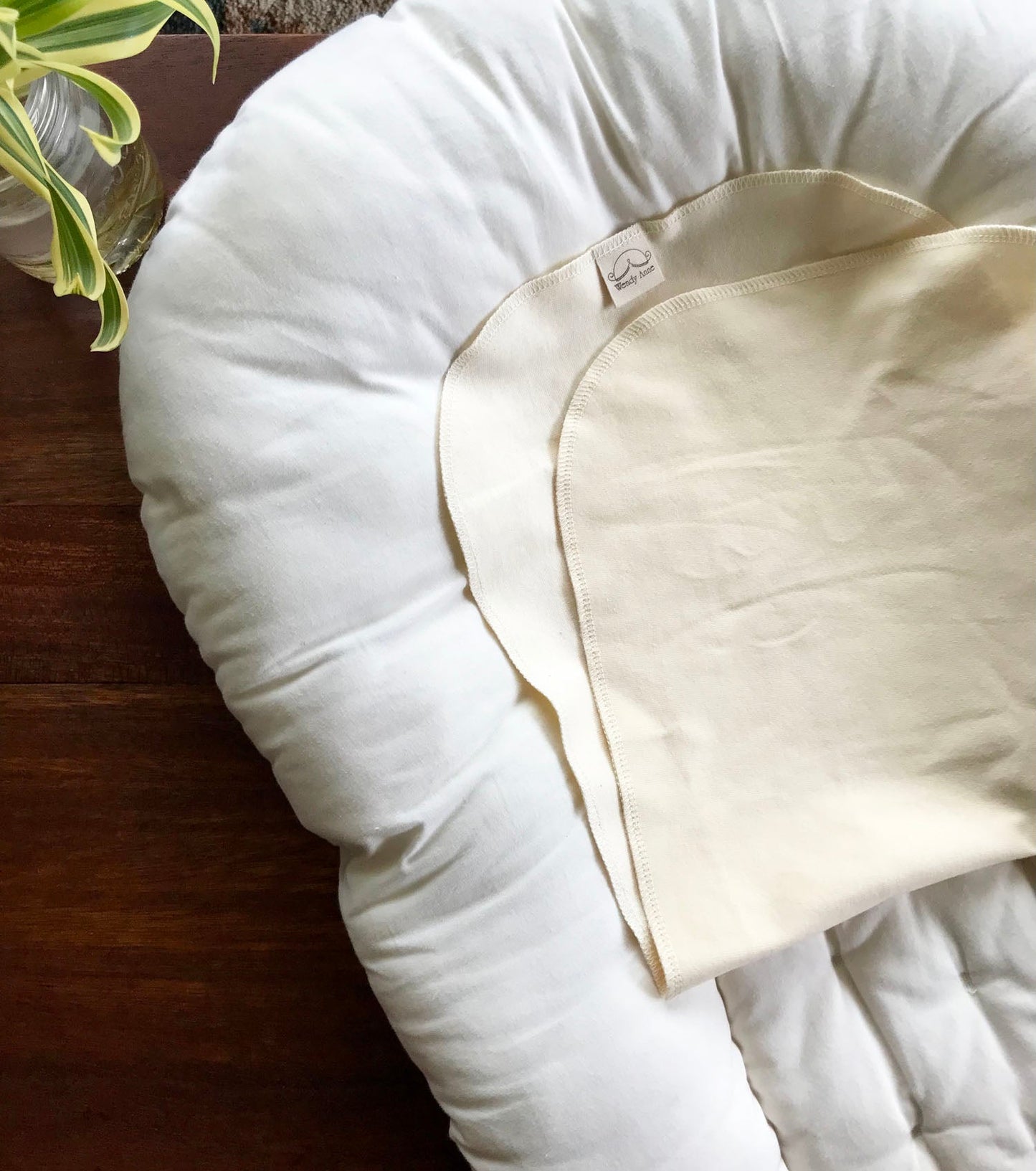 Newborn Essential - Organic Cotton Soft Double Gauze – Custom Made Fitted Sheet - White Only