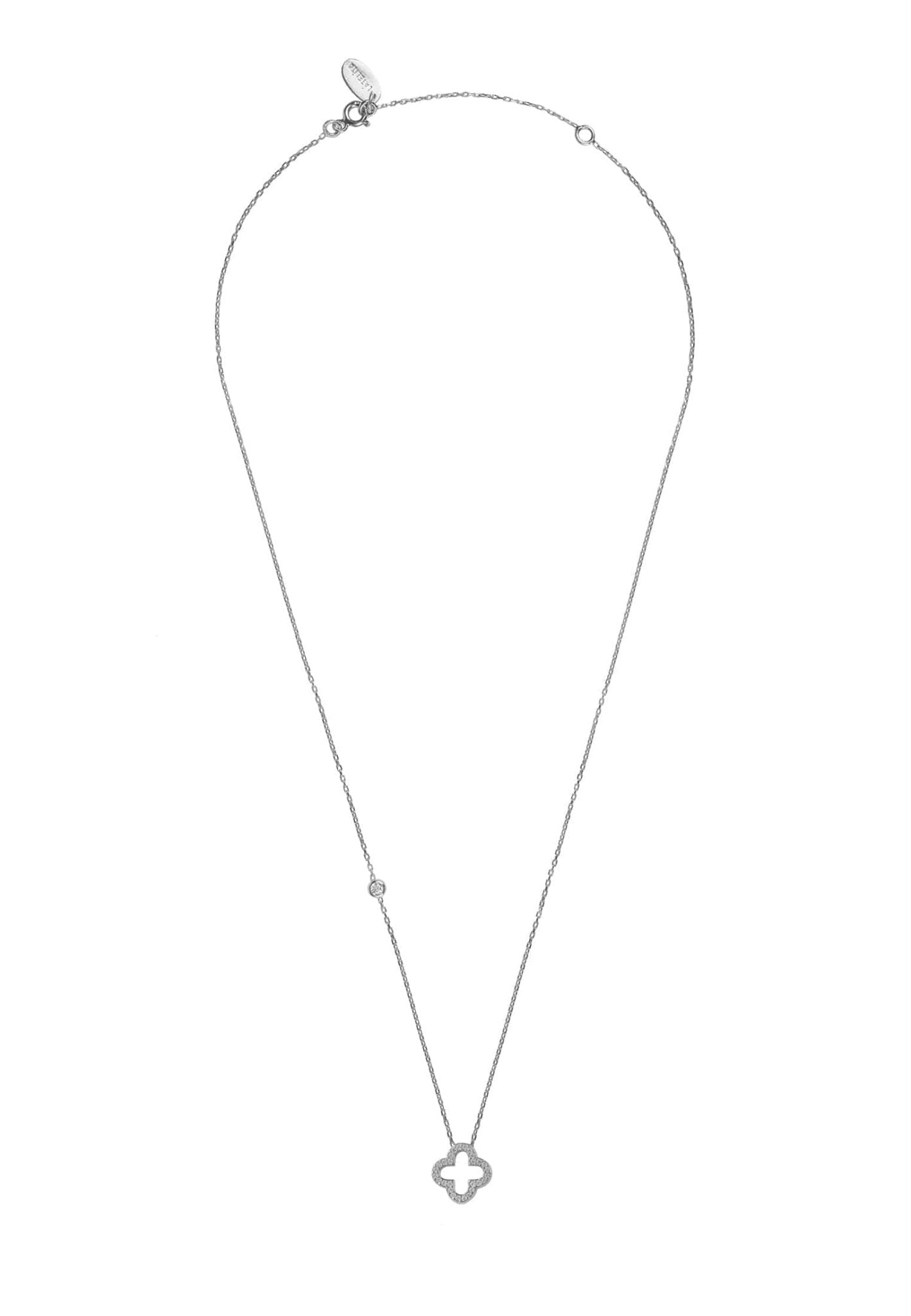 Open Clover Pendant Necklace – A Touch of Luck and Luxury