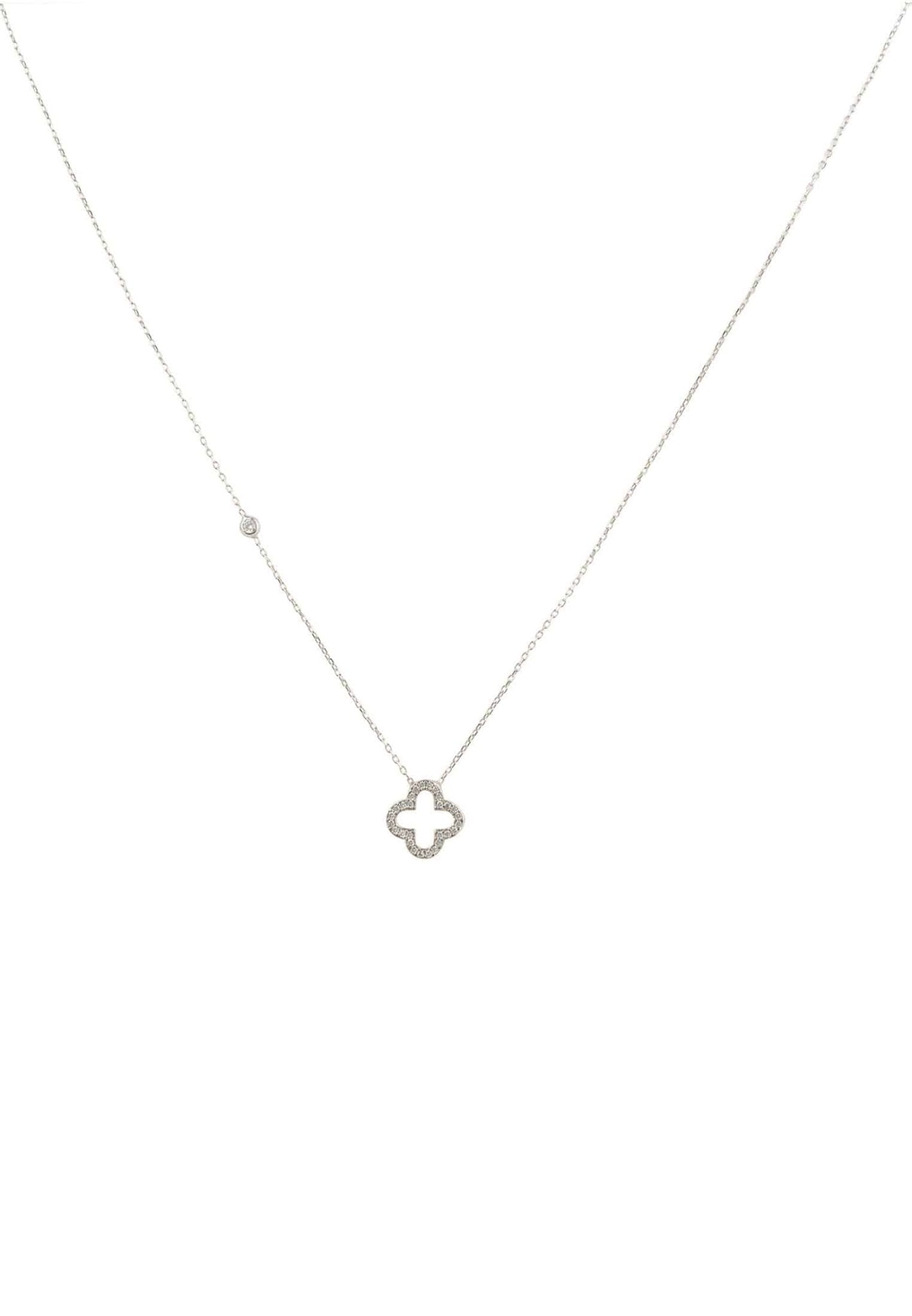 Open Clover Pendant Necklace – A Touch of Luck and Luxury