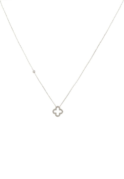 Open Clover Pendant Necklace – A Touch of Luck and Luxury