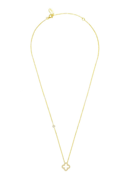 Open Clover Pendant Necklace – A Touch of Luck and Luxury