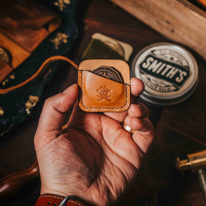 Challenge Coin Holder - Peso Pocket | Coin Case | Handcrafted Leather Military Challenge