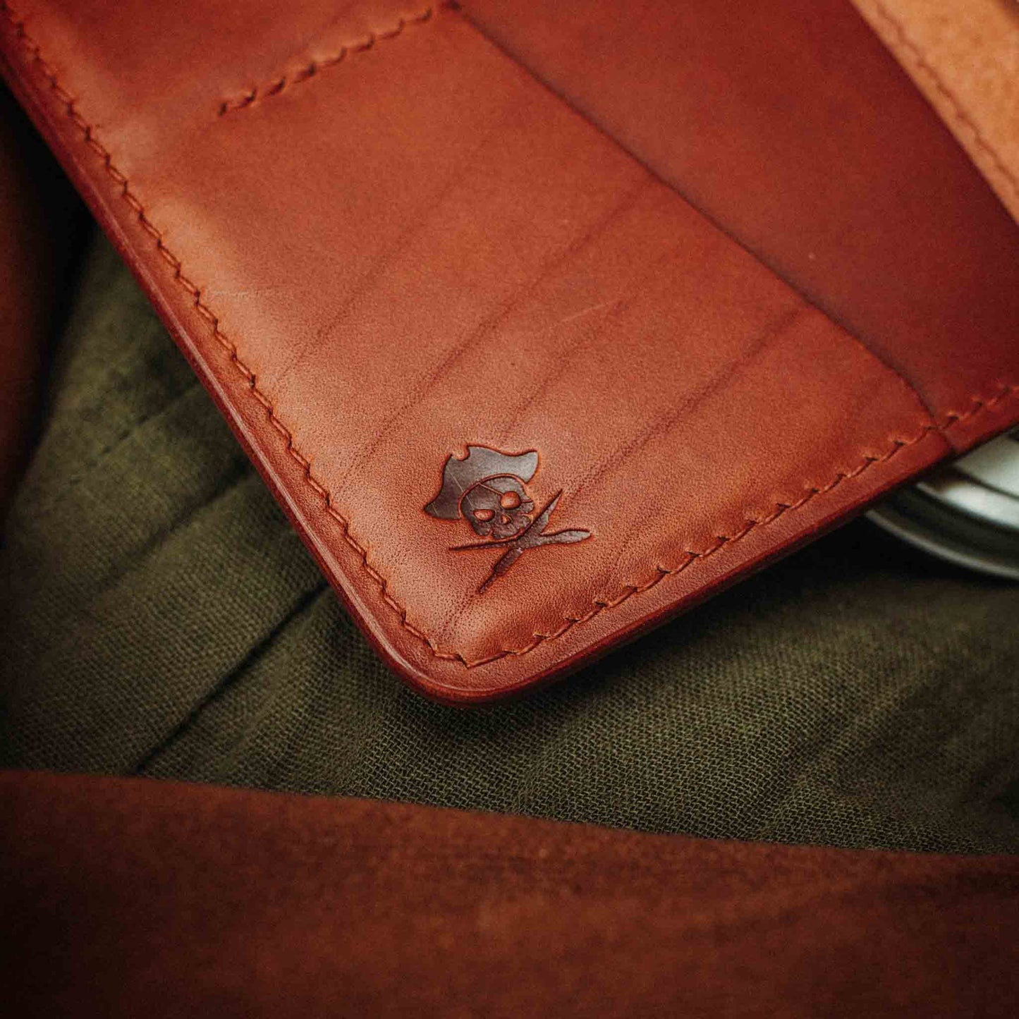 Passport Travel Wallet - Quartermaster v2 | Leather Velcro Organizer | Field Notes Holder | EDC Travel Organizer