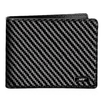 Real Flexible Carbon Fiber Bi‑Fold Wallet – Premium Lightweight Luxury