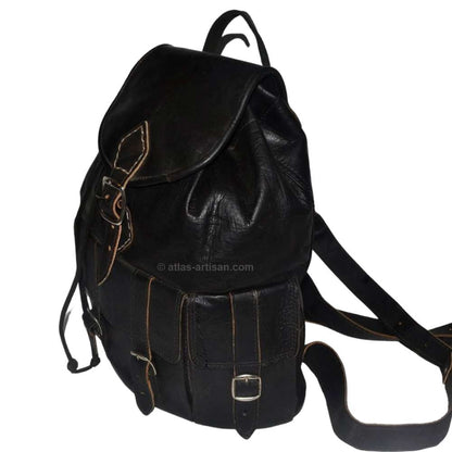Outstanding Pure Leather Backpack – Timeless Craftsmanship with Everyday Function