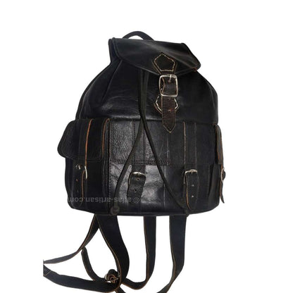 Outstanding Pure Leather Backpack – Timeless Craftsmanship with Everyday Function