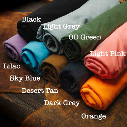 The Steersman – Handmade Leather EDC Journal Cover with Angled Velcro Patch Window, Brass Hardware &amp; Pen Loop | Field Notes Notebook Holder