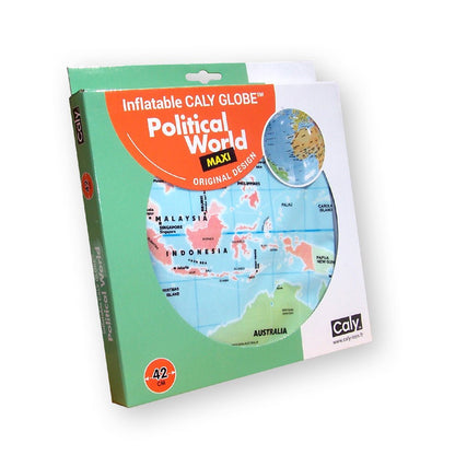 The Political World 16.5-inch Inflatable Globe