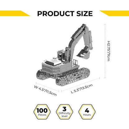Tireless Digger Excavator: Excavator Model Kit – Build the Muscle Behind the Mission