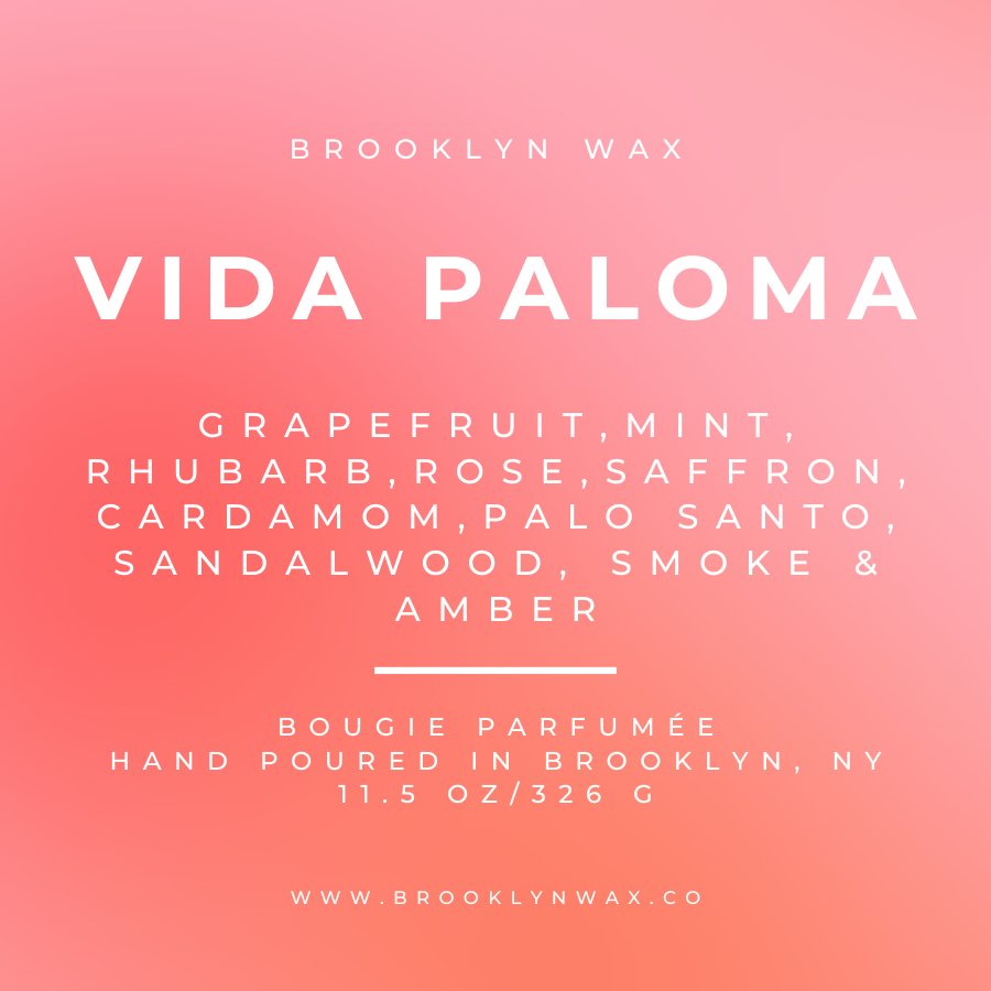 Vida Paloma Candle 11.5oz