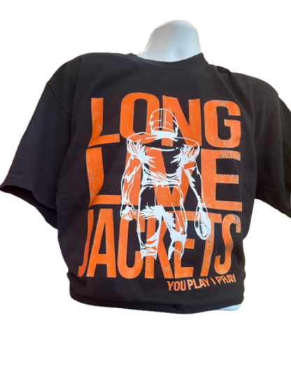 Long Live Jackets Graphic Tee – Black Game Day Shirt